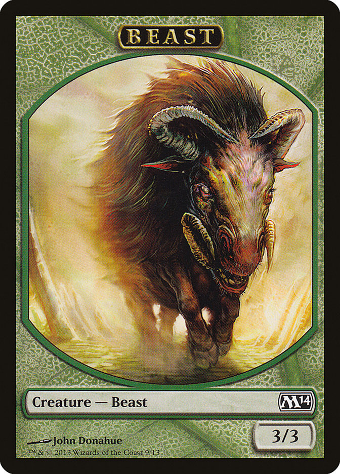 Beast TM14-9 Magic 2014 Tokens Magic card