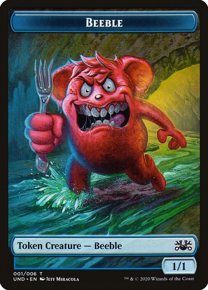 Beeble TUND-1 Unsanctioned Tokens Magic card