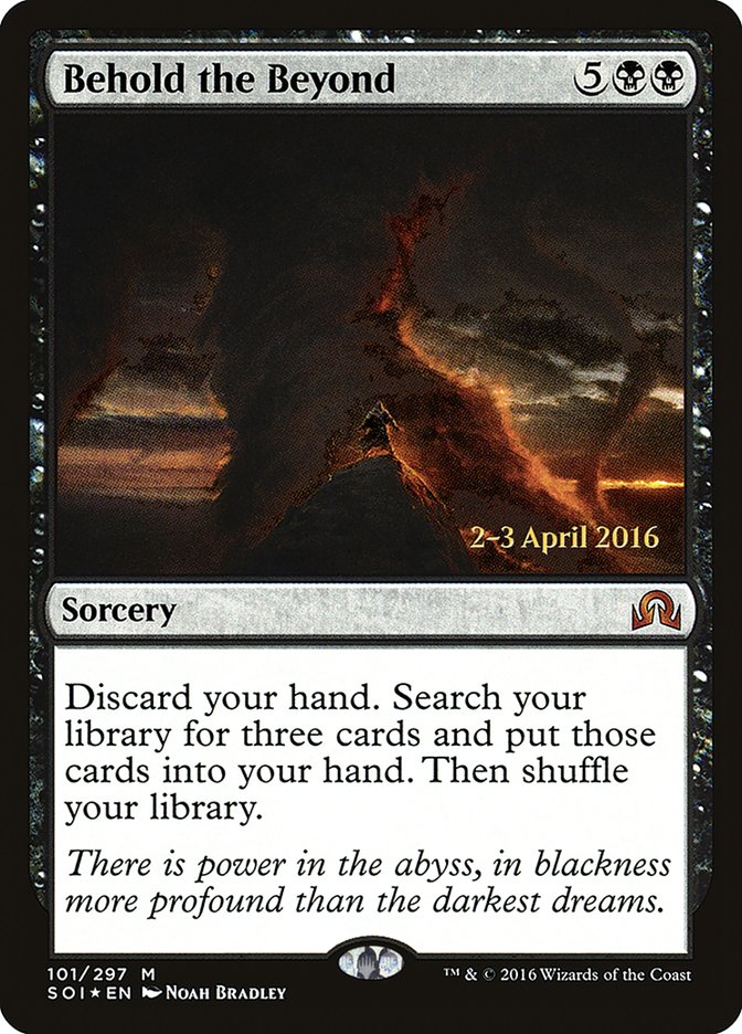 Behold the Beyond PSOI-101S Shadows over Innistrad Promos Magic card