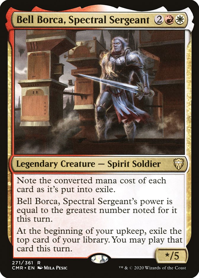 Bell Borca, Spectral Sergeant CMR-271 Commander Legends Magic card