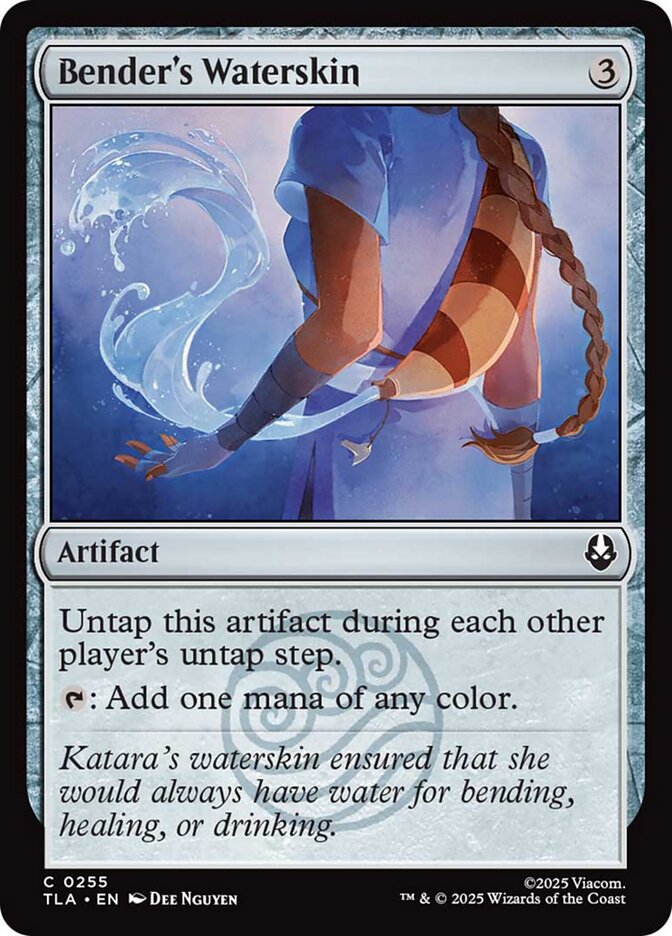 Bender's Waterskin TLA-255 Avatar: The Last Airbender Magic card