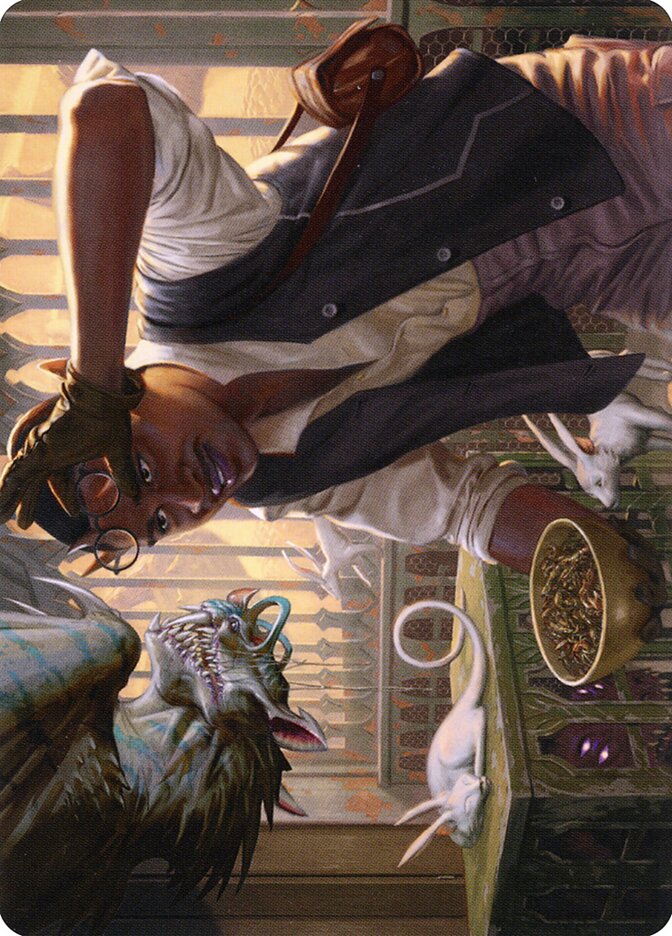 Bennie Bracks, Zoologist // Bennie Bracks, Zoologist ASNC-49 New Capenna Art Series Magic card