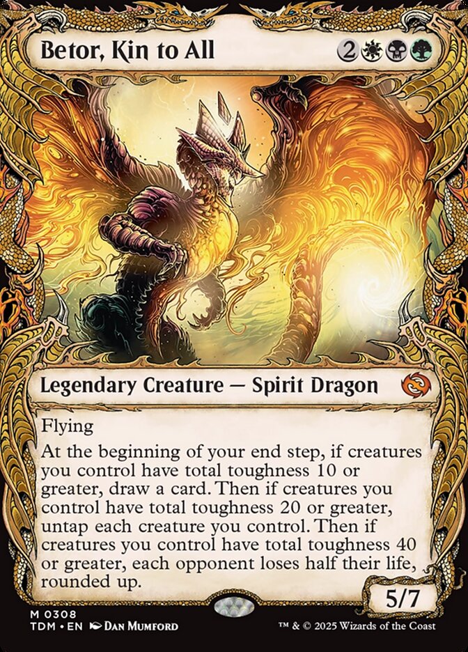 Betor, Kin to All TDM-308 Tarkir: Dragonstorm Magic card