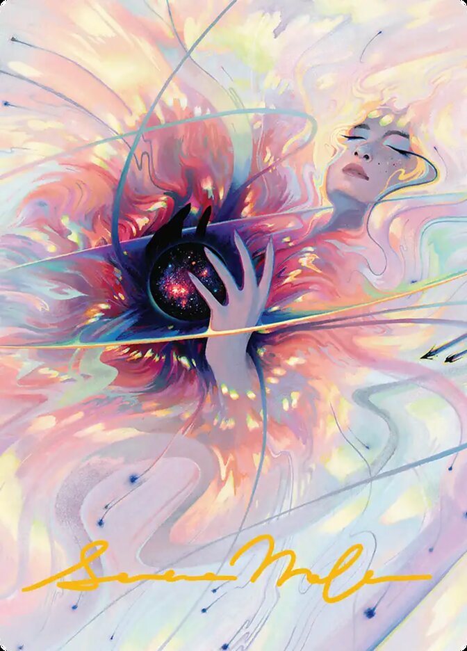 Beyond the Quiet // Beyond the Quiet AEOE-38 Edge of Eternities Art Series Magic card