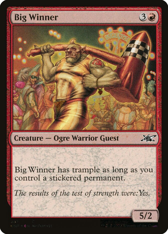 Big Winner UNF-387 Unfinity Magic card