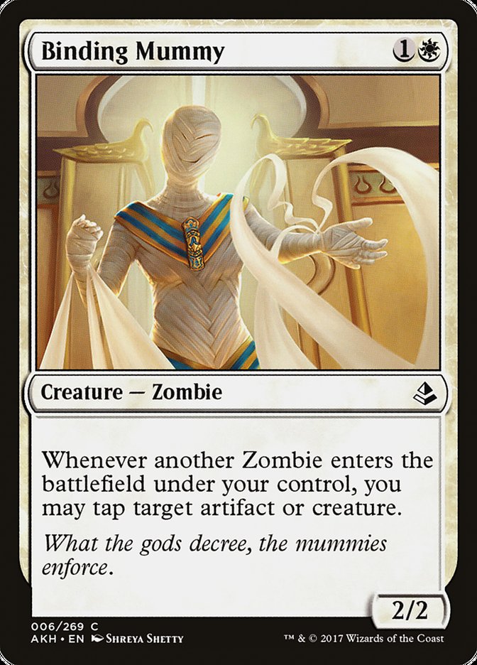Binding Mummy AKH-6 Amonkhet Magic card