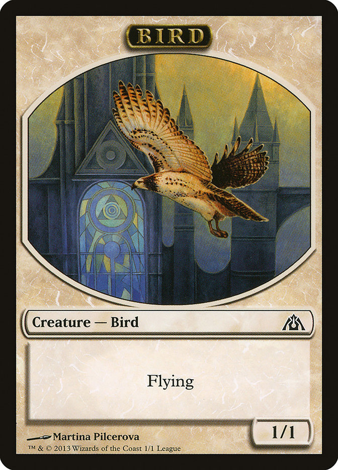 Bird L13-2 League Tokens 2013 Magic card