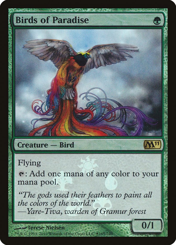 Birds of Paradise PM11-165STAR Magic 2011 Promos Magic card