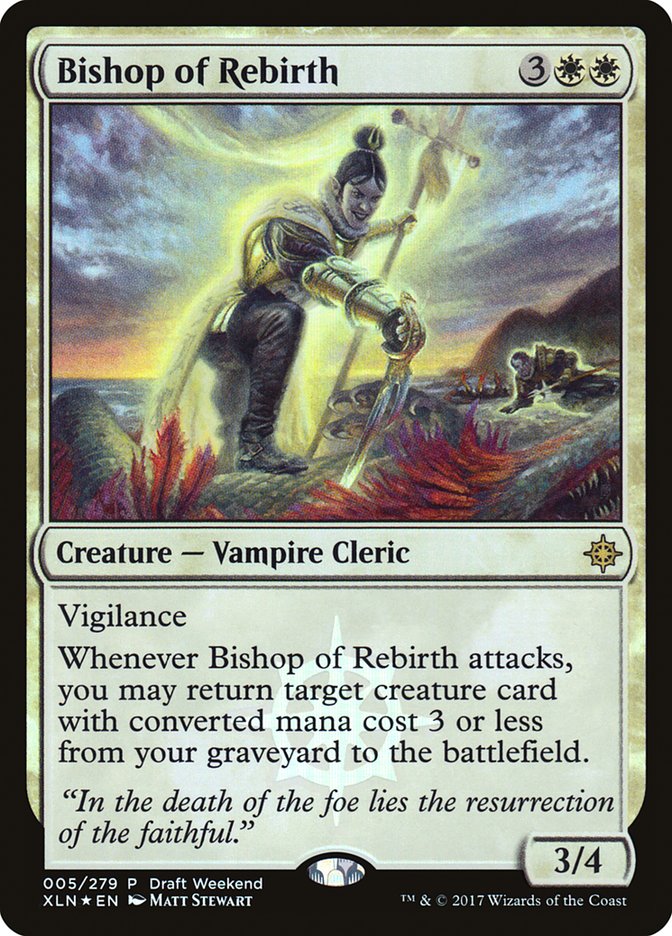Bishop of Rebirth PXLN-5 Ixalan Promos Magic card