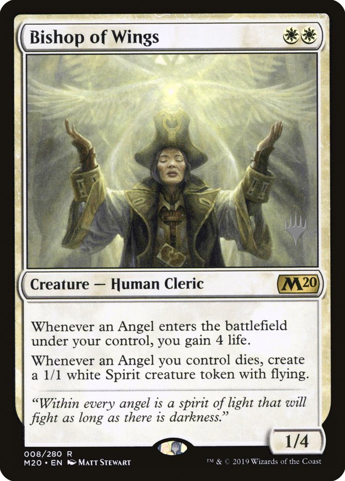 Bishop of Wings PM20-8P Core Set 2020 Promos Magic card