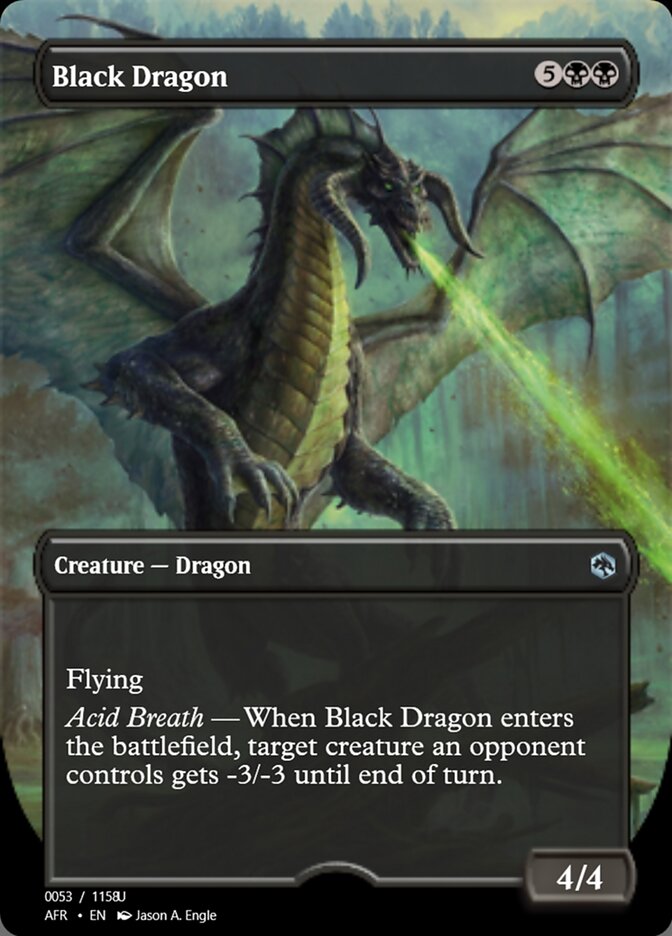 Black Dragon PRM-92722 Magic Online Promos Magic card