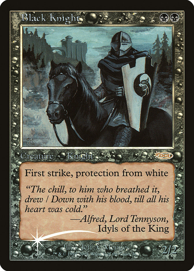 Black Knight F02-4 Friday Night Magic 2002 Magic card