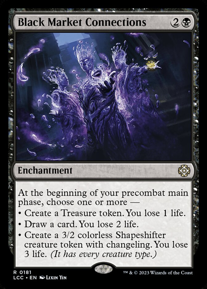 Black Market Connections LCC-181 The Lost Caverns of Ixalan Commander Magic card