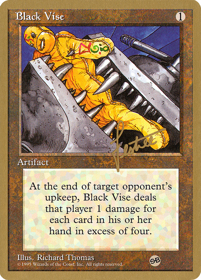 Black Vise PTC-BL299SB Pro Tour Collector Set Magic card