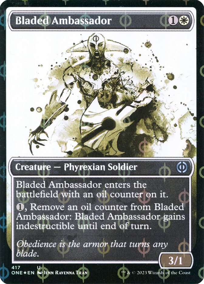 Bladed Ambassador ONE-417 Phyrexia: All Will Be One Magic card