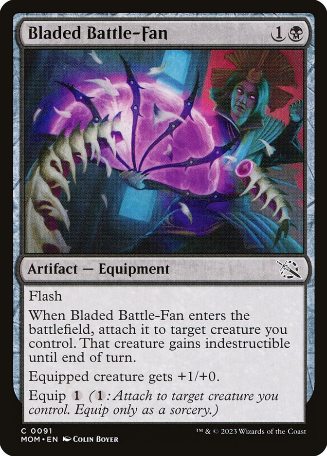 Bladed Battle-Fan MOM-91 March of the Machine Magic card