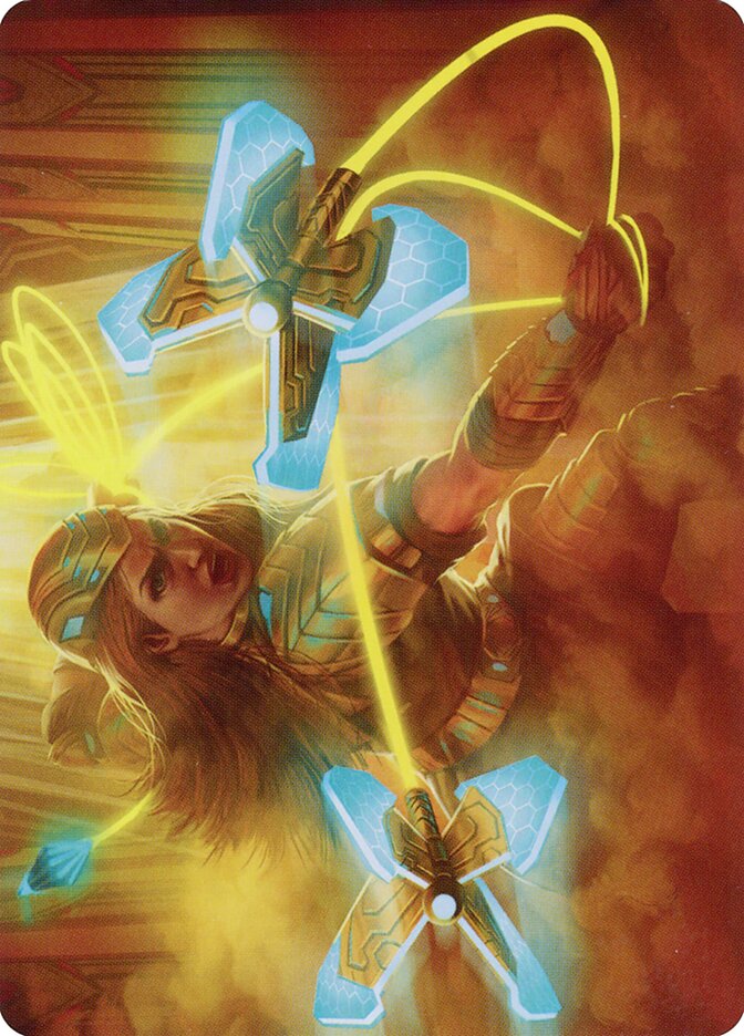 Bladehold War-Whip // Bladehold War-Whip AONE-46 Phyrexia: All Will Be One Art Series Magic card