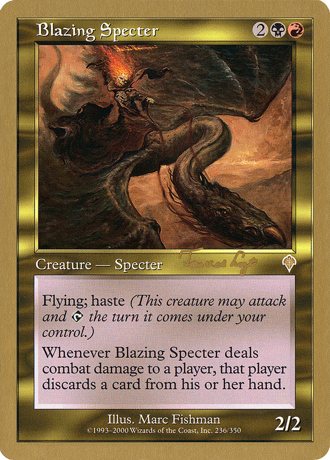 Blazing Specter WC01-TVDL236 World Championship Decks 2001 Magic card