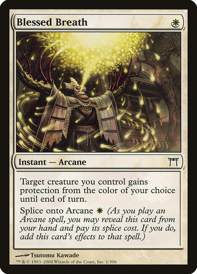 Blessed Breath CHK-1 Champions of Kamigawa Magic card