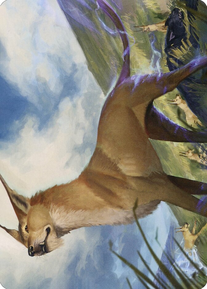 Blink Dog // Blink Dog AAFR-20 Adventures in the Forgotten Realms Art Series Magic card