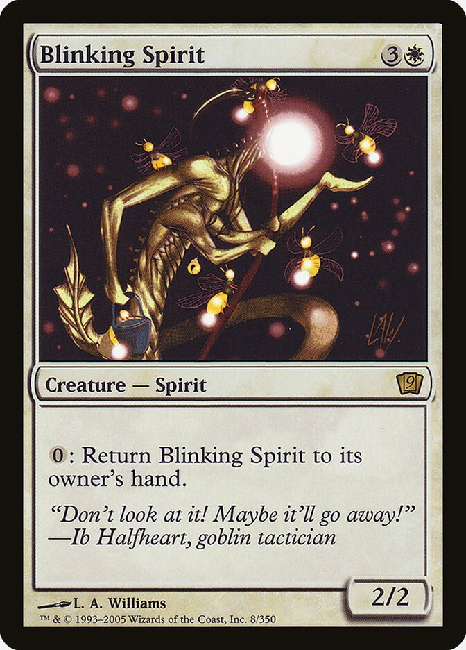 Blinking Spirit 9ED-8STAR Ninth Edition Magic card