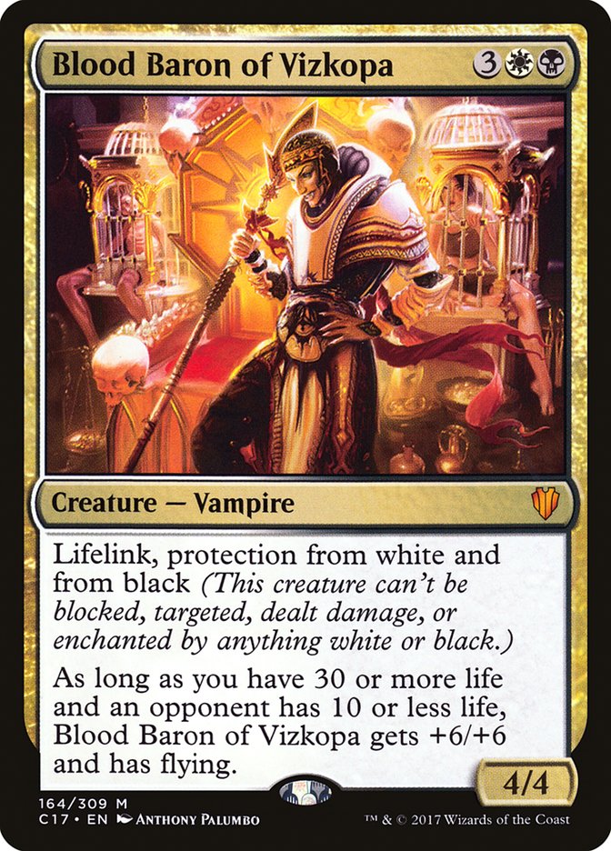 Blood Baron of Vizkopa C17-164 Commander 2017 Magic card