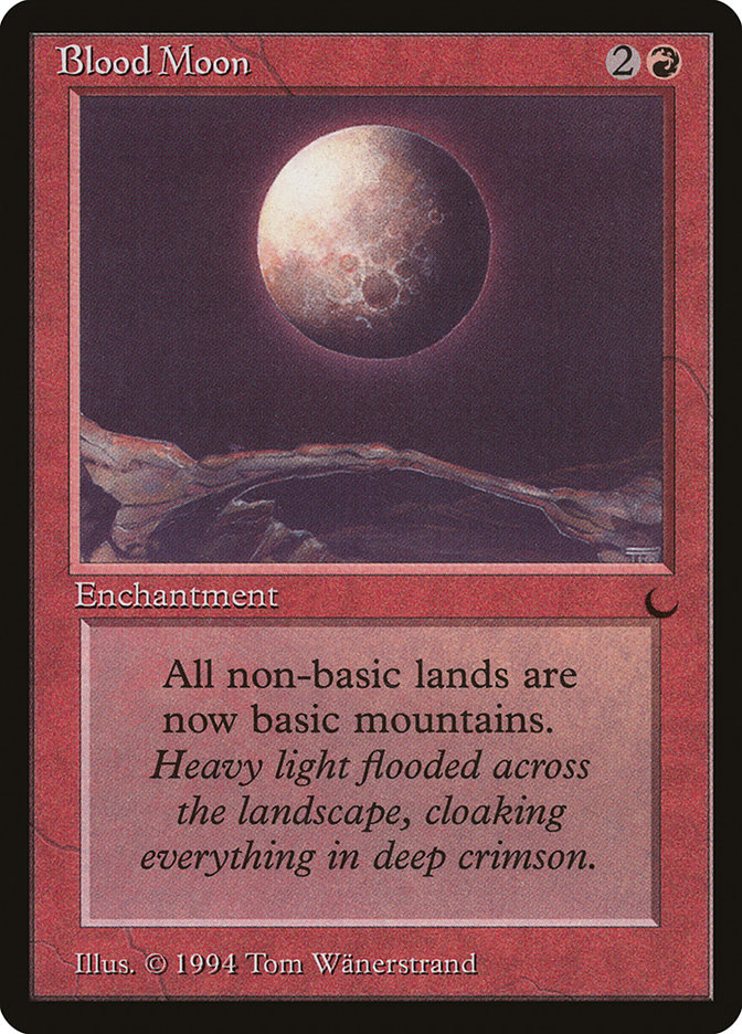 Blood Moon DRK-58 The Dark Magic card