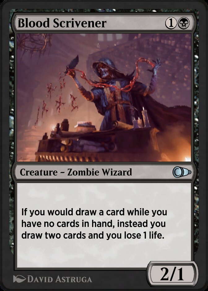 Blood Scrivener PIO-86 Pioneer Masters Magic card