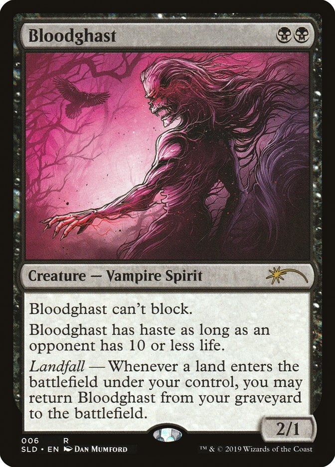 Bloodghast SLD-6 Secret Lair Drop Magic card