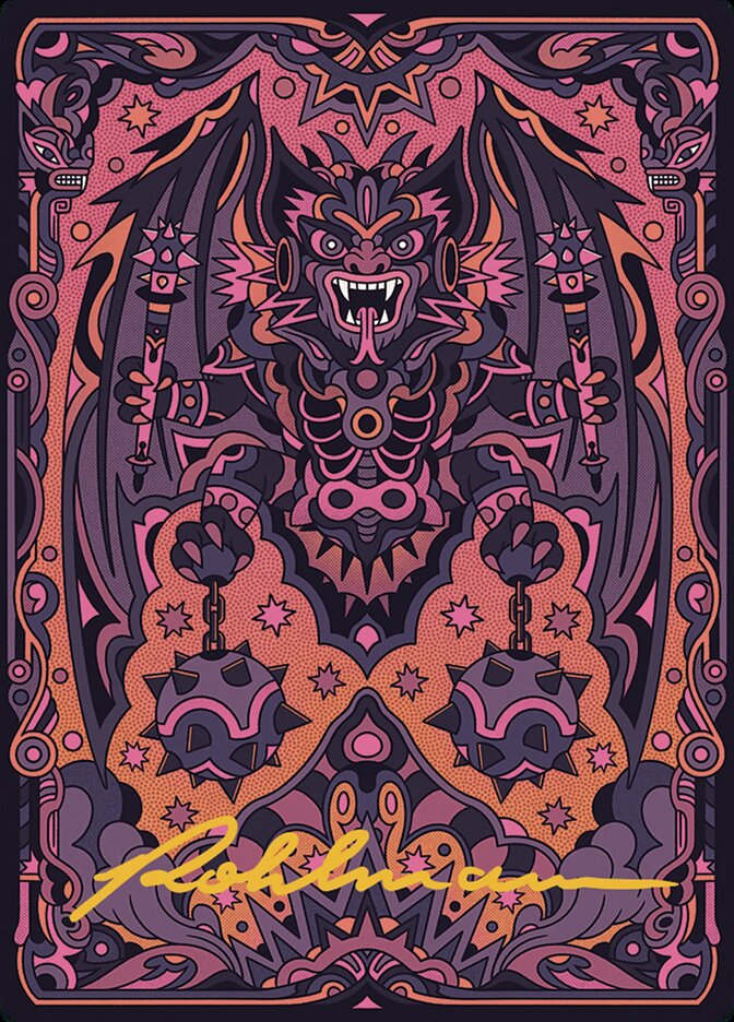 Bloodletter of Aclazotz // Bloodletter of Aclazotz ALCI-61 The Lost Caverns of Ixalan Art Series Magic card