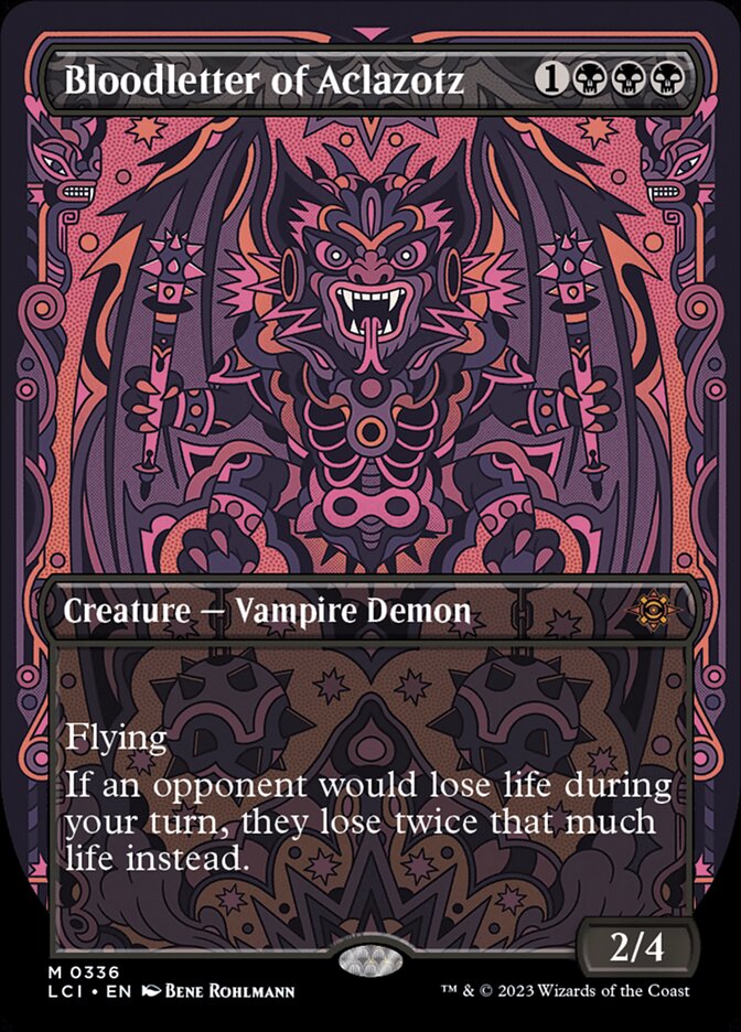Bloodletter of Aclazotz LCI-336 The Lost Caverns of Ixalan Magic card