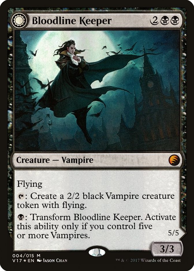 Bloodline Keeper // Lord of Lineage V17-4 From the Vault: Transform Magic card