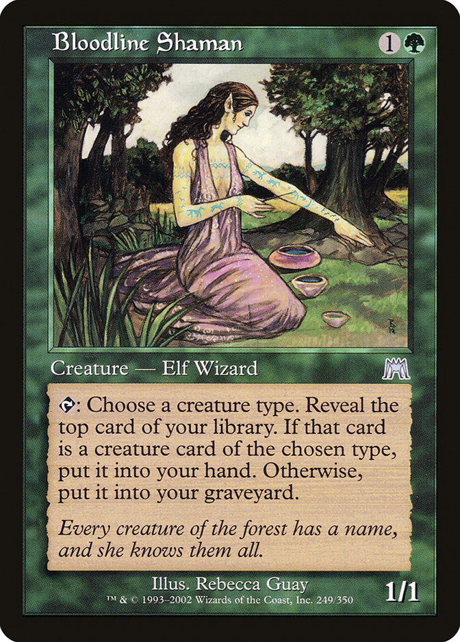 Bloodline Shaman ONS-249 Onslaught Magic card