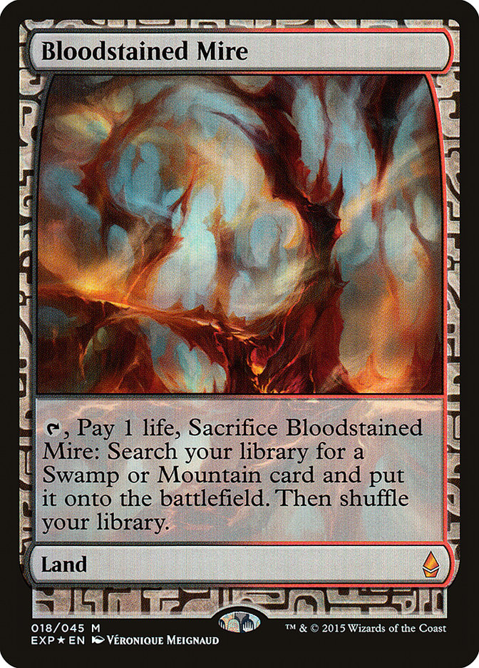 Bloodstained Mire EXP-18 Zendikar Expeditions Magic card