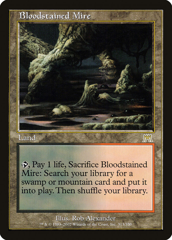 Bloodstained Mire ONS-313 Onslaught Magic card