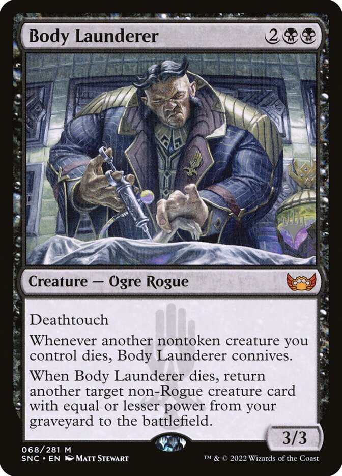 Body Launderer PSNC-68P Streets of New Capenna Promos Magic card