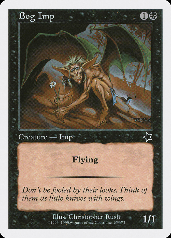 Bog Imp S99-65 Starter 1999 Magic card