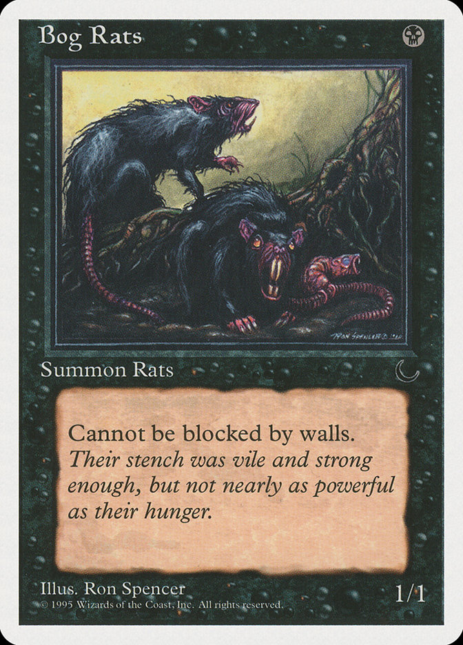 Bog Rats CHR-30 Chronicles Magic card