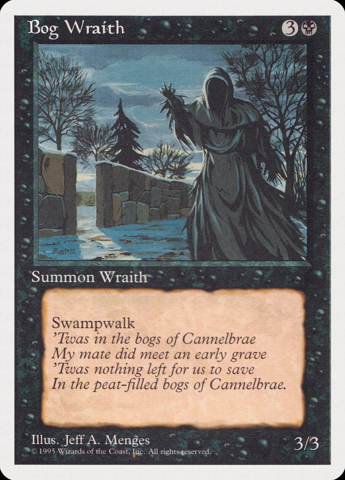 Bog Wraith RQS-16 Rivals Quick Start Set Magic card