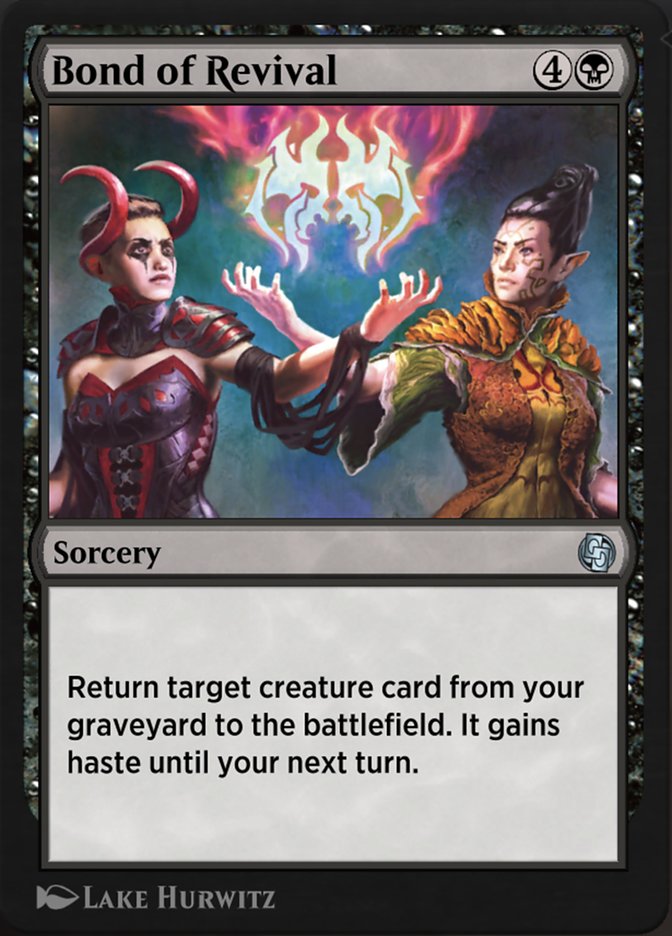 Bond of Revival AJMP-80 Jumpstart Arena Exclusives Magic card