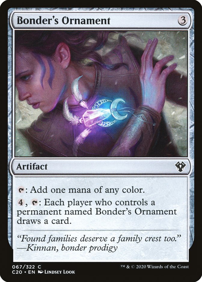 Bonder's Ornament C20-67 Commander 2020 Magic card
