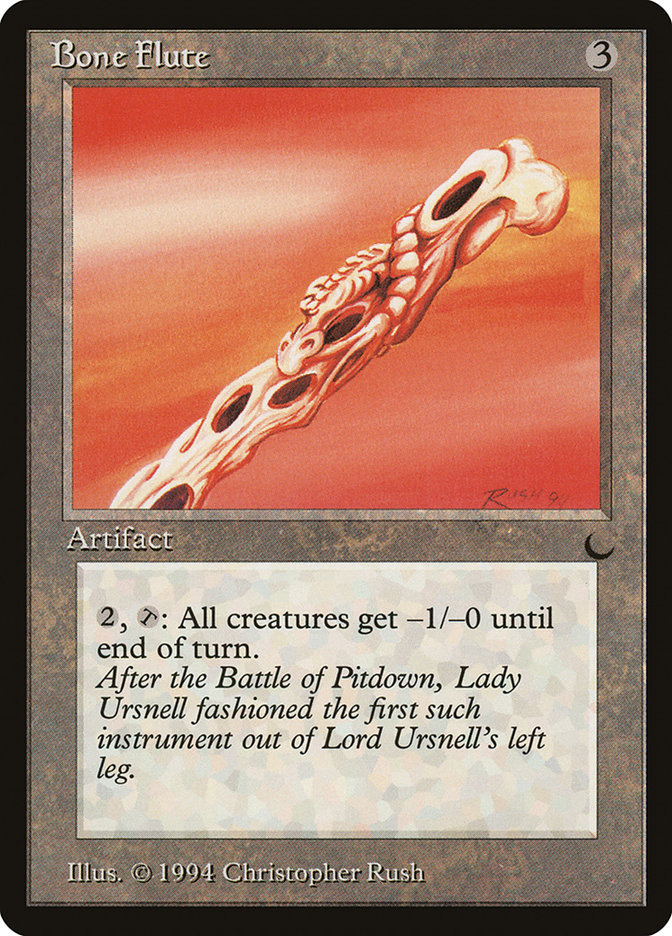 Bone Flute DRK-97 The Dark Magic card