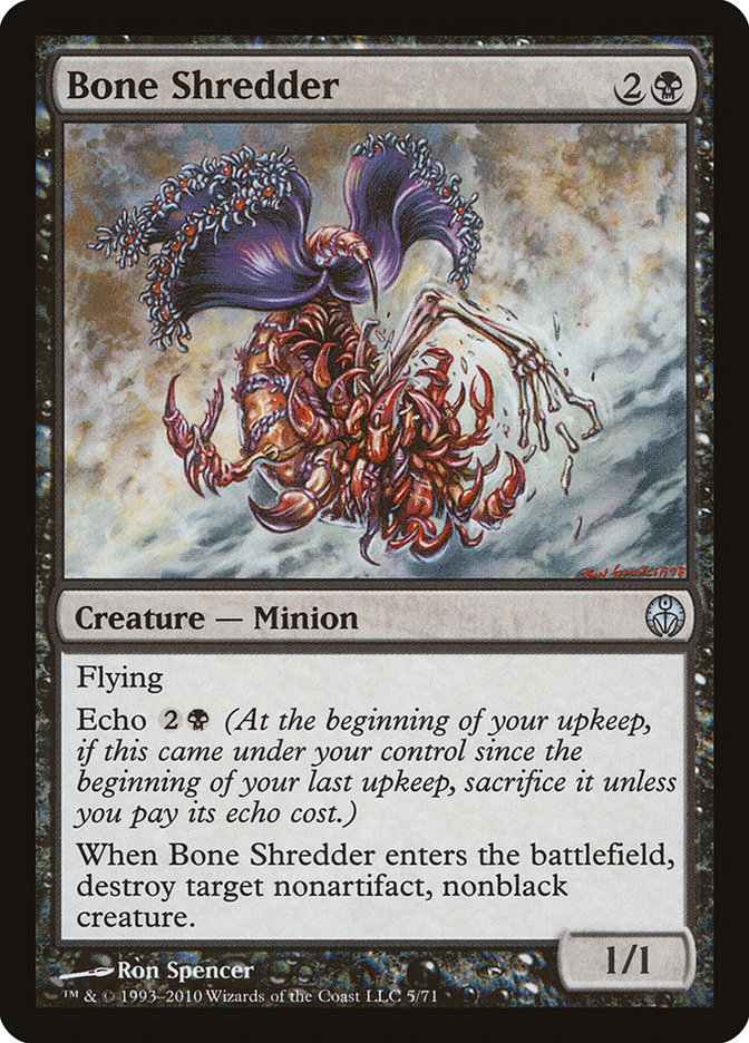 Bone Shredder DDE-5 Duel Decks: Phyrexia vs. the Coalition Magic card