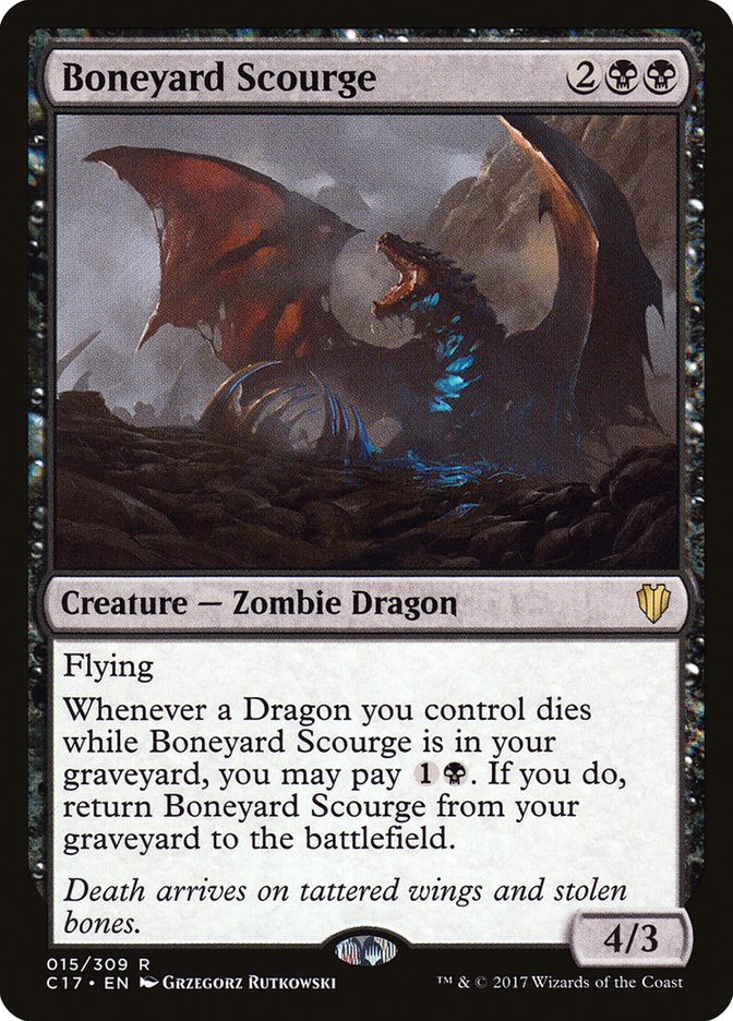 Boneyard Scourge C17-15 Commander 2017 Magic card