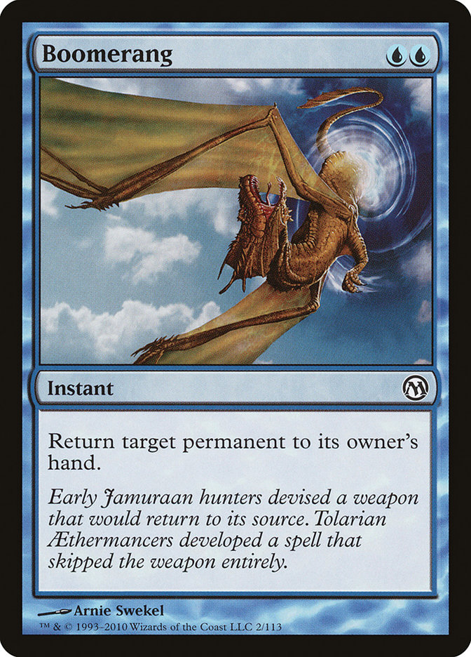 Boomerang DPA-2 Duels of the Planeswalkers Magic card