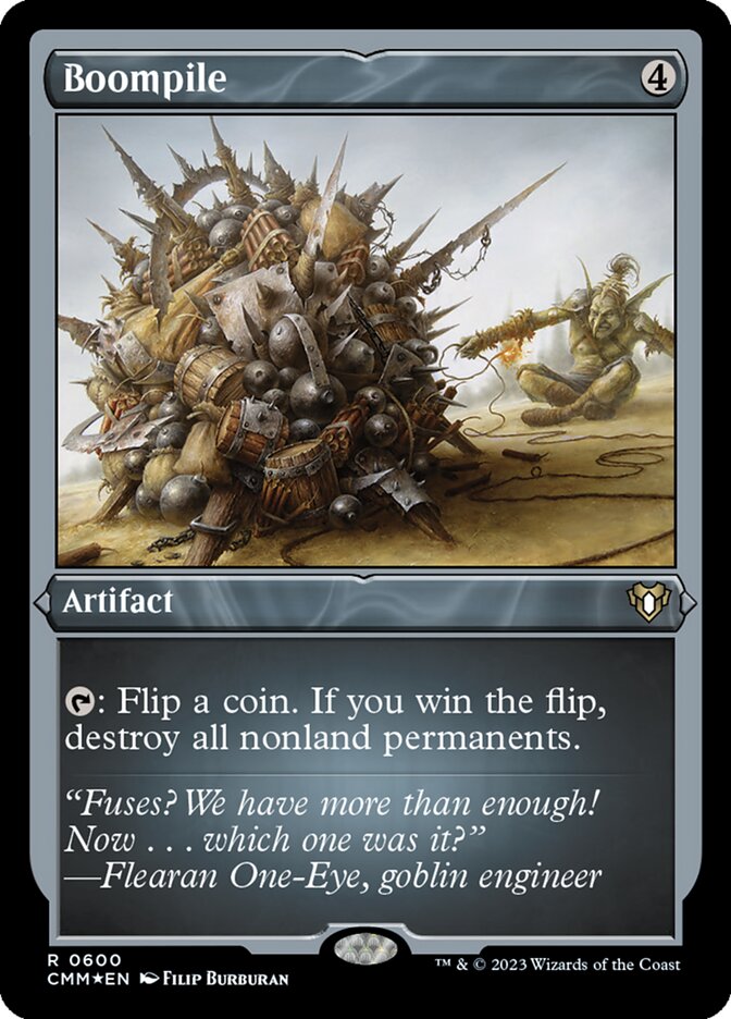 Boompile CMM-600 Commander Masters Magic card