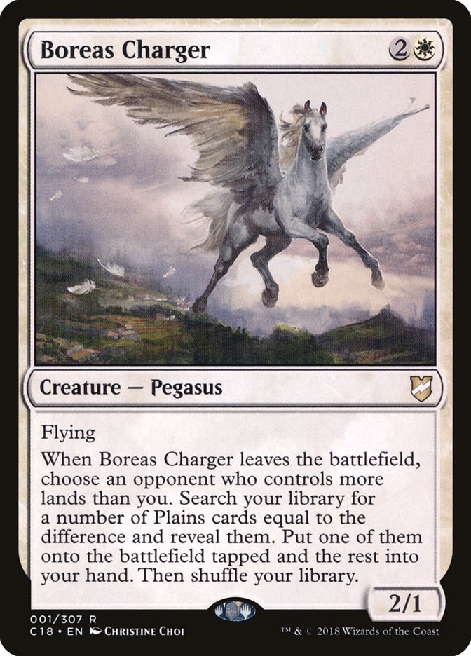 Boreas Charger C18-1 Commander 2018 Magic card