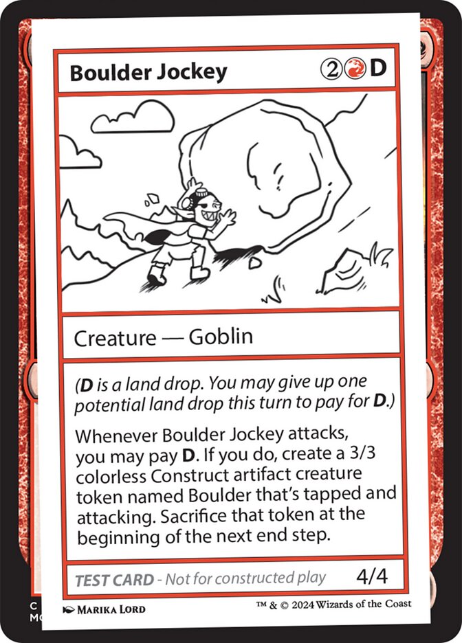 Boulder Jockey MB2-560 Mystery Booster 2 Magic card
