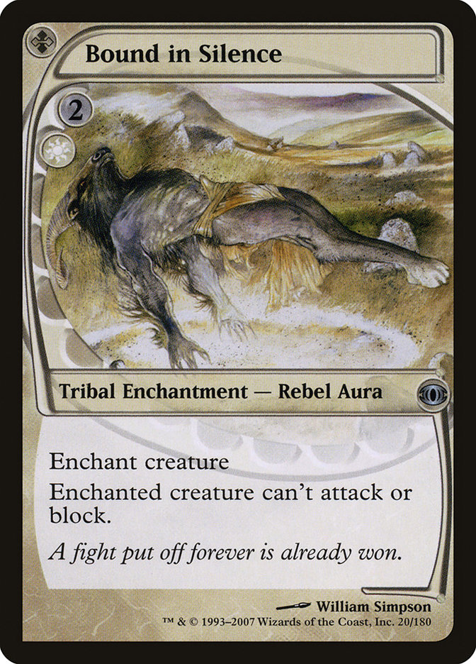 Bound in Silence FUT-20 Future Sight Magic card