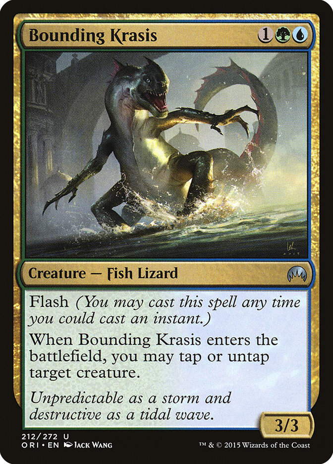 Bounding Krasis ORI-212 Magic Origins Magic card
